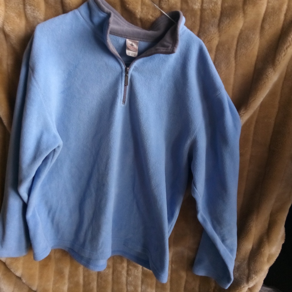 XL men's sweat shirt with zipper pull *EESS